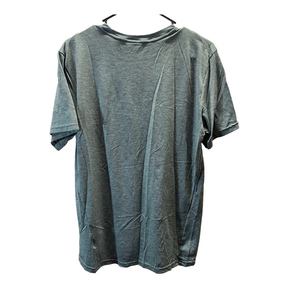 𝅺NIKE DRIFIT GREEN RUNNING TEE SIZE SMALL - Picture 2 of 2